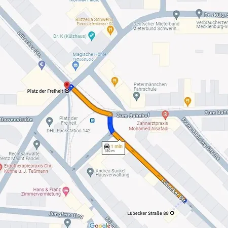 Helle Direkt In Zentrum Apartman Schwerin